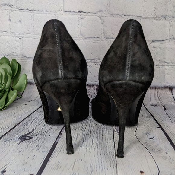 SERGIO ROSSI Suede Heels - Picture 15 of 17